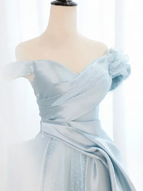 a-line-off-shoulder-satin-tulle-blue-long-prom-dress-blue-long-formal-dress