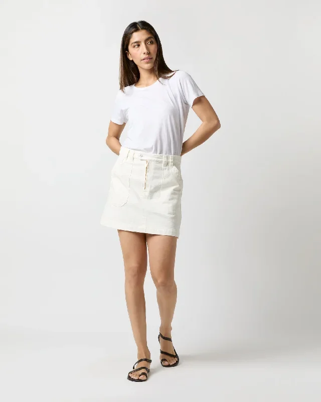 Sarah Skirt in Off White