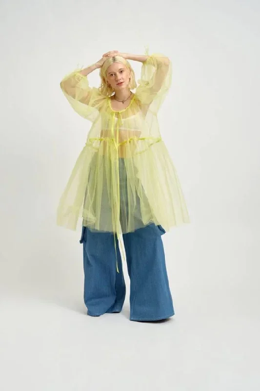 Ariel Tulle Dress | Yellow