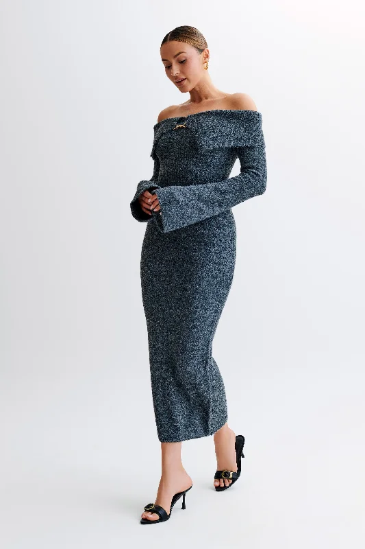 baxter-off-shoulder-fluffy-knit-midi-dress-charcoal