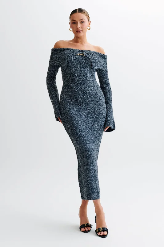 baxter-off-shoulder-fluffy-knit-midi-dress-charcoal