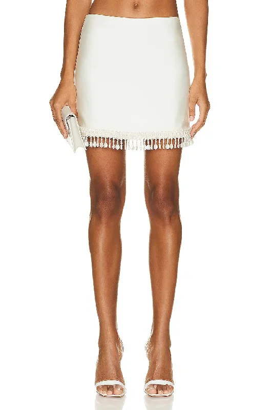 Beaded Mini Skirt