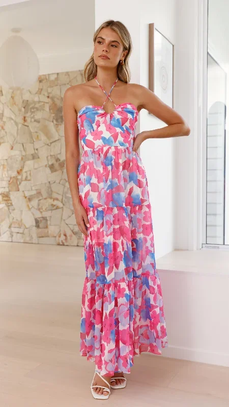 behati-maxi-dress-pink-blue-floral