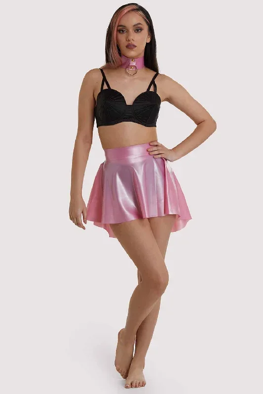 bettie-page-latex-flippy-skirt-pink