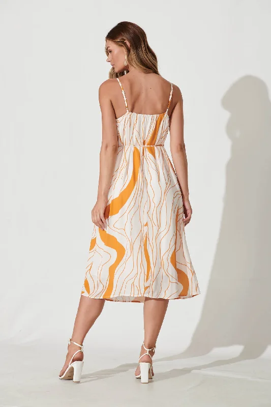 bibi-midi-sundress-in-cream-with-orange-swirl-linen-blend