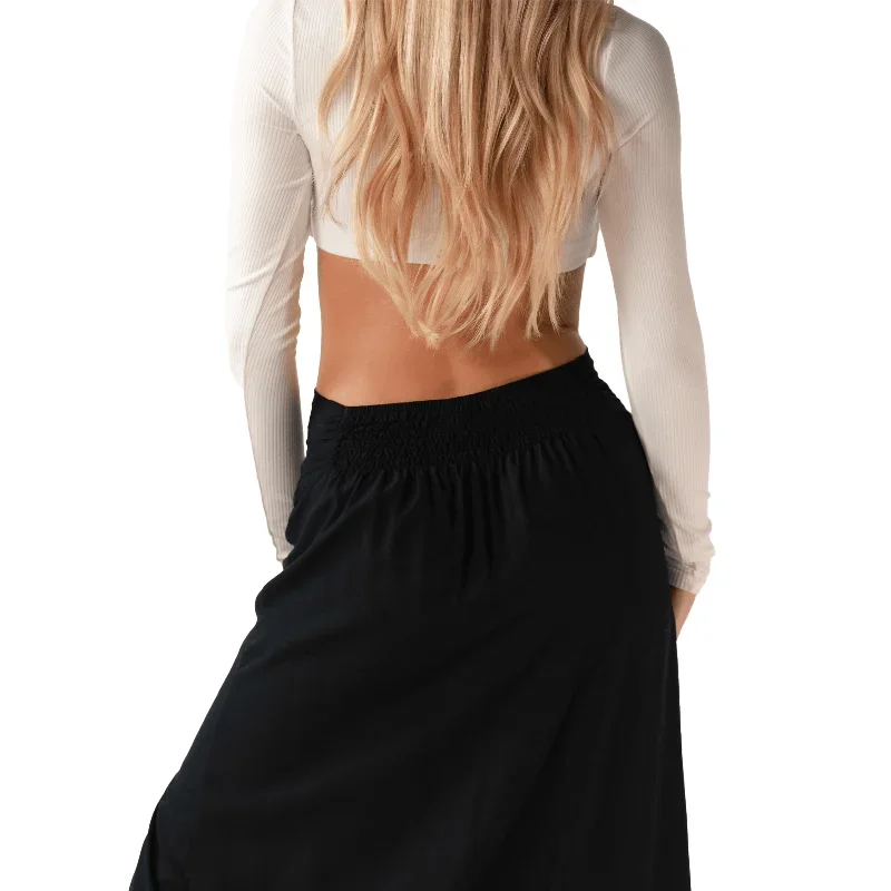 black-maxi-skirt