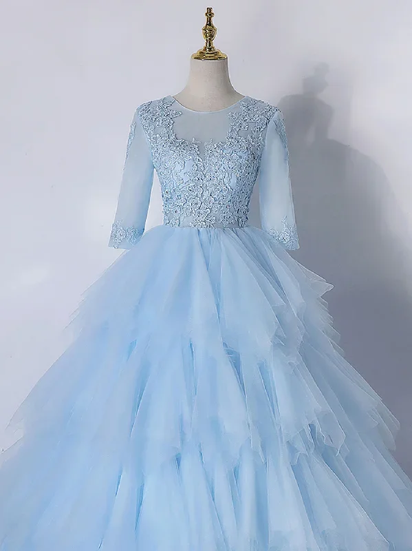 blue-a-line-tulle-lace-long-prom-dress-blue-lace-formal-evening-dresses