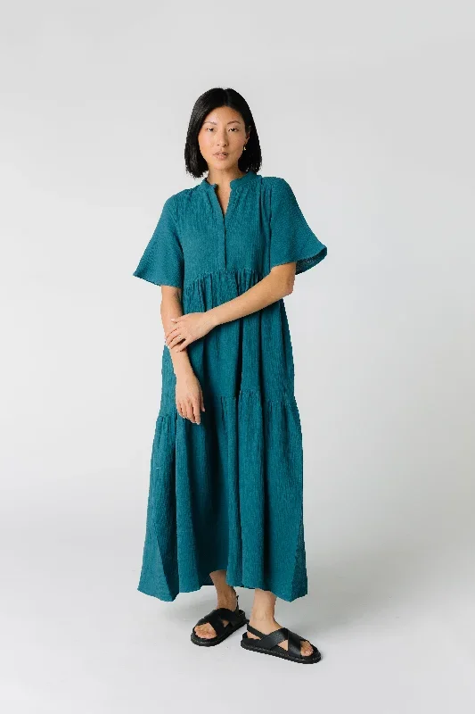 Brass & Roe Pondering Gauze Dress- Spring