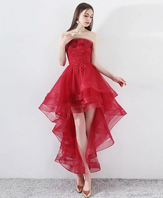 burgundy-tulle-lace-high-low-prom-dress-burgundy-tulle-evening-dress