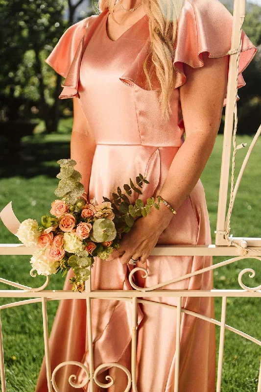 callie-dress-in-apricot-crush-satin