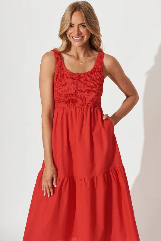 caribbean-midi-dress-in-red-cotton-linen