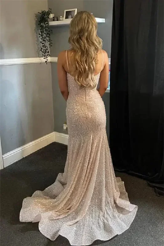 champagne-beaded-prom-dresses-sparkly-sweetheart-spaghetti-strap-mermaid-long-sweep-train-formal-party-evening-gown-custom-made