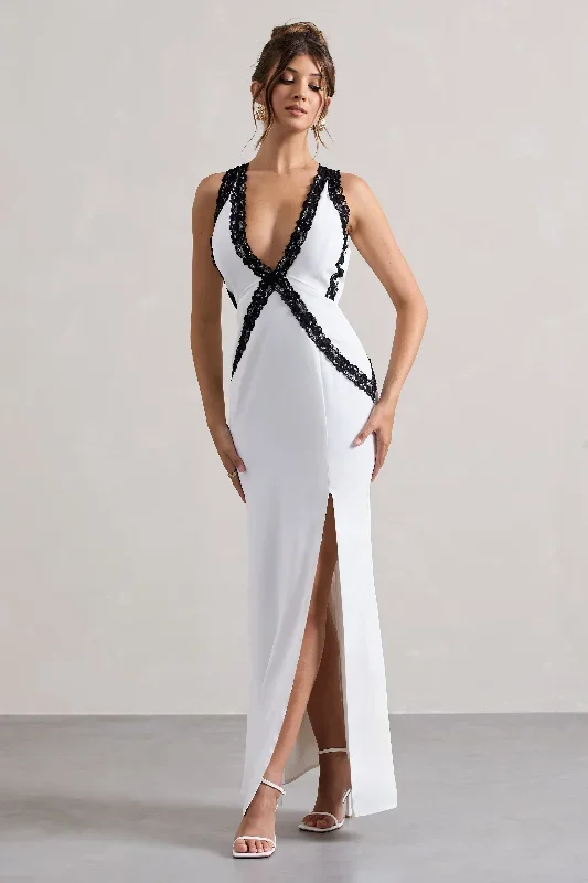 cirilla-white-plunge-neck-split-maxi-dress-with-lace-detail-cl134058005