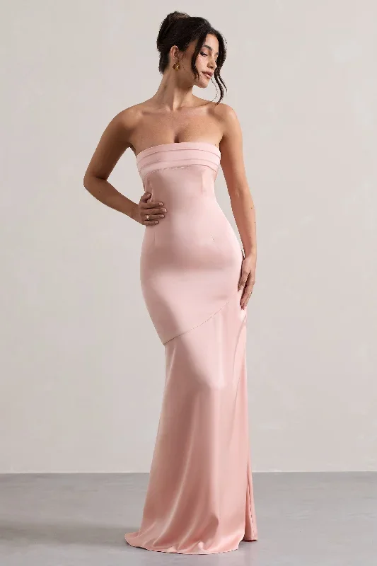 colada-pink-satin-pleated-bandeau-maxi-dress-cl134015117