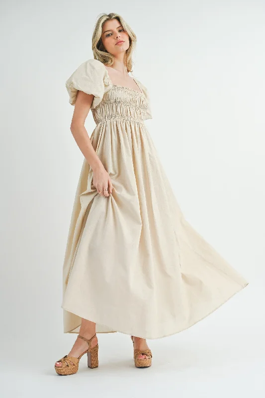 cream-puff-sleeve-smocked-maternity-maxi-dress