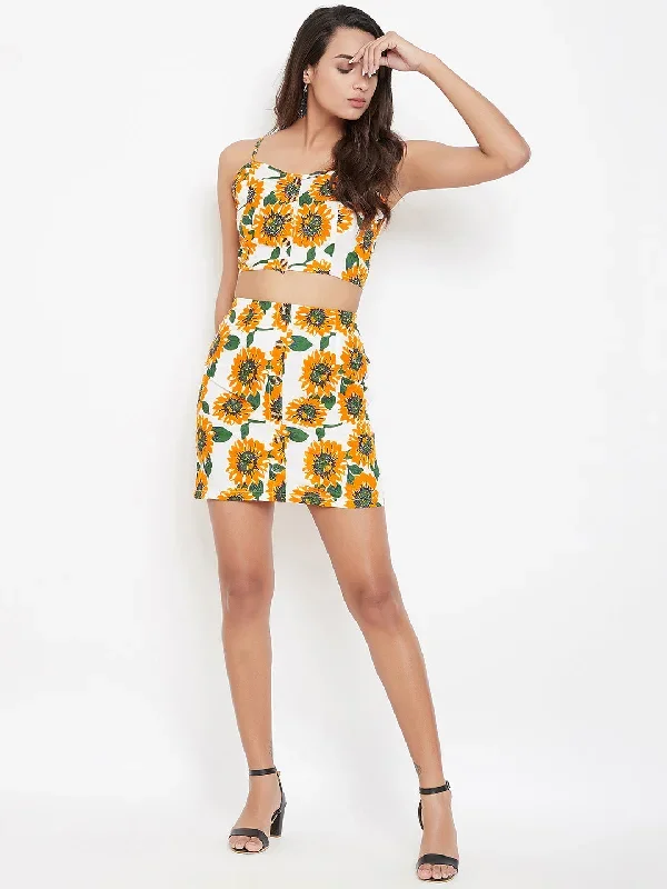 cs385wh-berrylush-yellow-floral-print-shoulder-strap-top-with-skirt-clothing-set