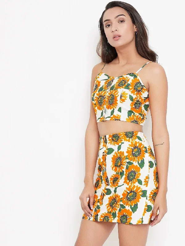 cs385wh-berrylush-yellow-floral-print-shoulder-strap-top-with-skirt-clothing-set