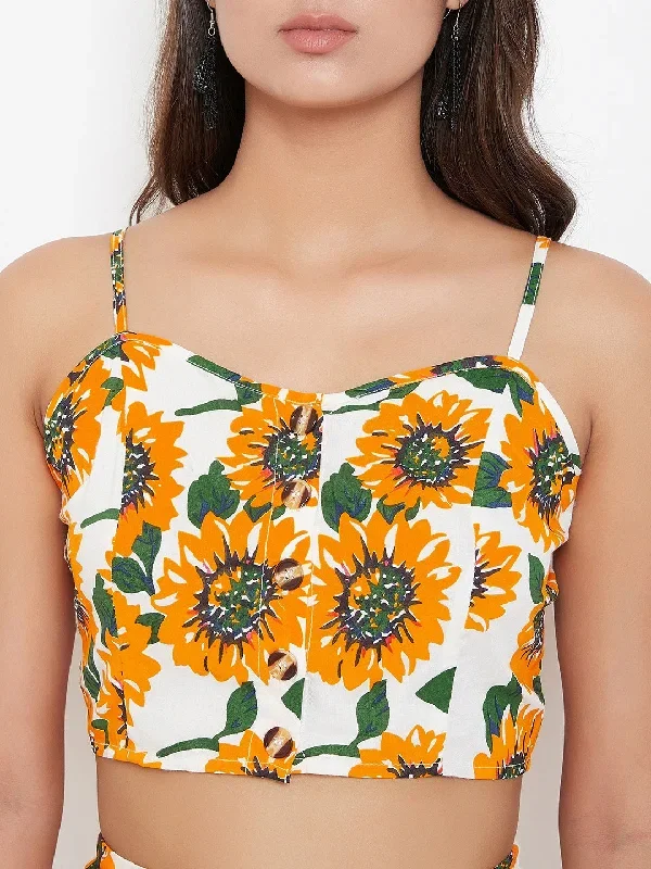 cs385wh-berrylush-yellow-floral-print-shoulder-strap-top-with-skirt-clothing-set