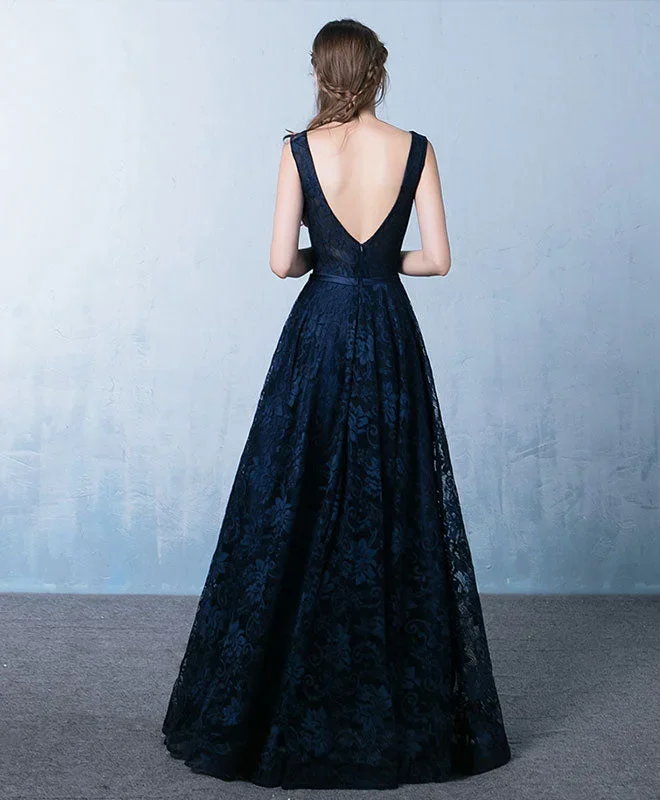 elegant-dark-blue-v-neck-long-prom-dress-lace-evening-dress