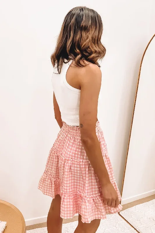 elliott-mini-skirt-pink-gingham