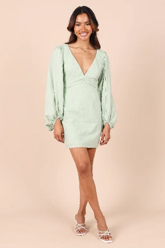 emilina-long-sleeve-mini-dress-sage