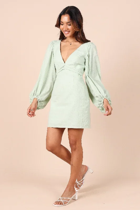 emilina-long-sleeve-mini-dress-sage