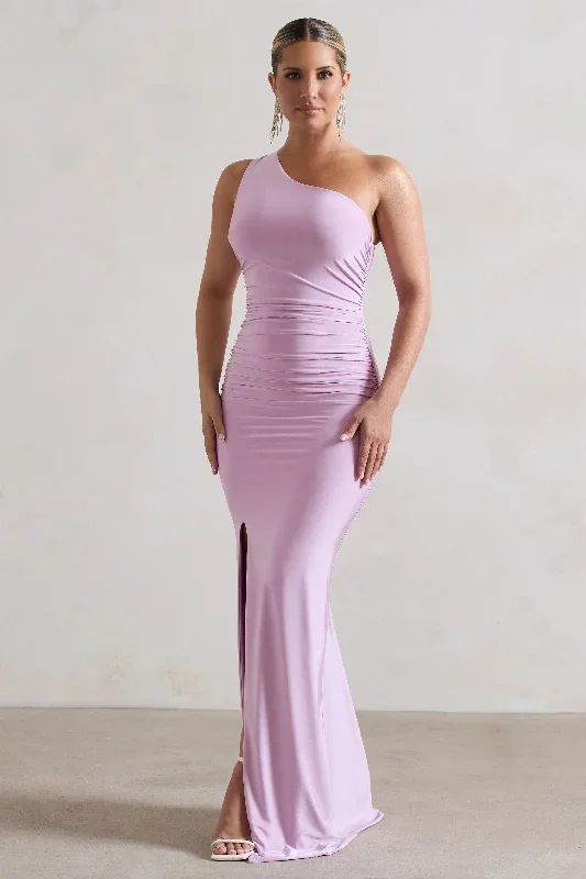 ethereal-pale-lilac-one-shoulder-ruched-split-maxi-dress-cl127117217