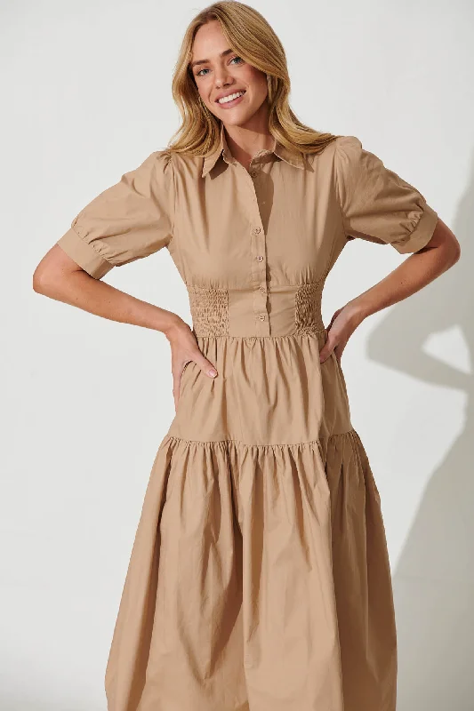 fairfax-midi-shirt-dress-in-taupe-cotton