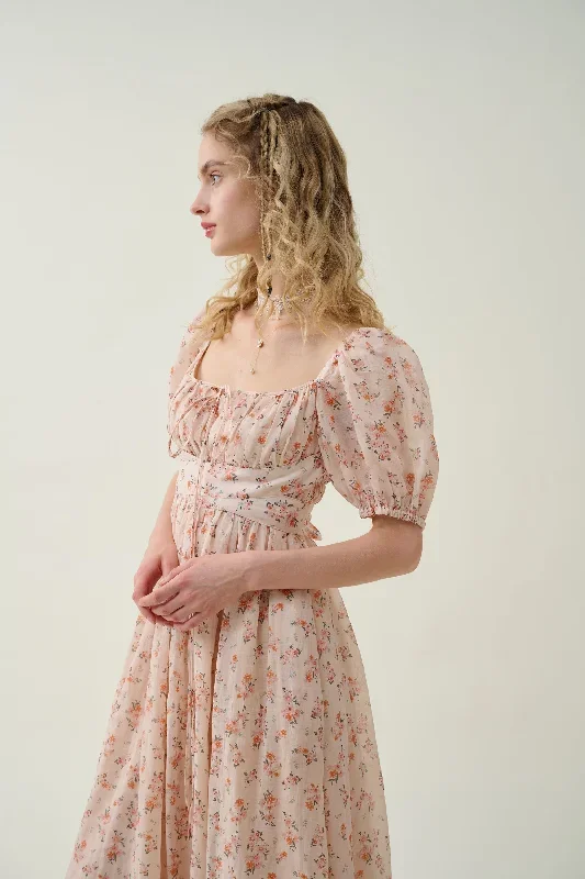 floral-linen-dress-linen-dress-in-orange-blossom-princess-linen-dress-summer-dress-girl-dress-plus-women-dress-midi-dress-linennaive