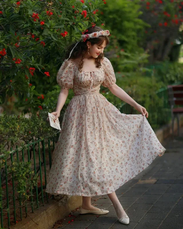 floral-linen-dress-linen-dress-in-orange-blossom-princess-linen-dress-summer-dress-girl-dress-plus-women-dress-midi-dress-linennaive