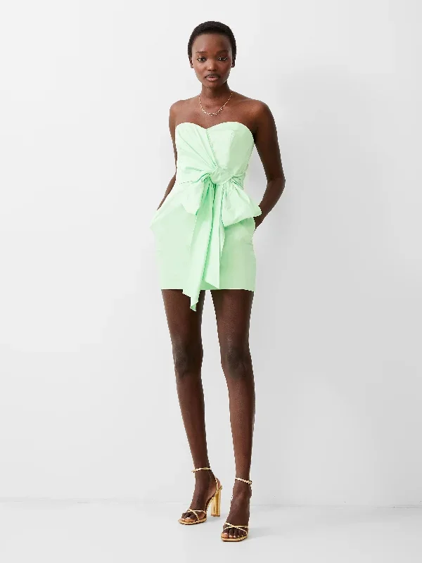 florida-summer-strapless-dress-paradise-green