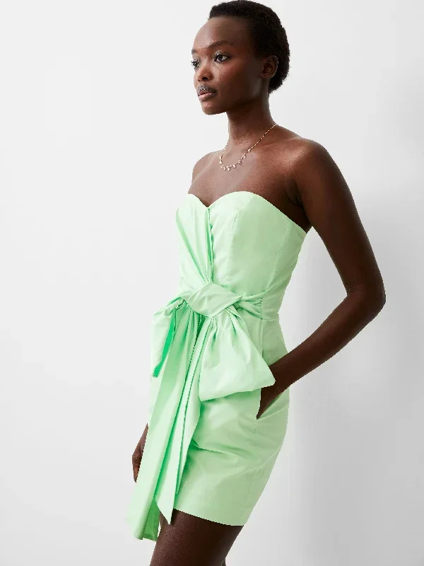 florida-summer-strapless-dress-paradise-green