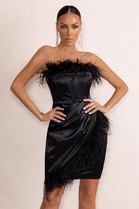 forever-high-black-bardot-corset-mini-dress-with-feather-trim-cl127263002