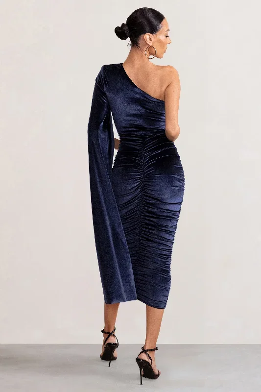 gianna-navy-velvet-one-shoulder-cape-bodycon-midi-dress-cl129762015