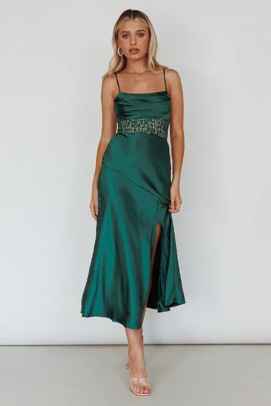 golden-era-cowl-neck-lace-waist-midi-dress-jade