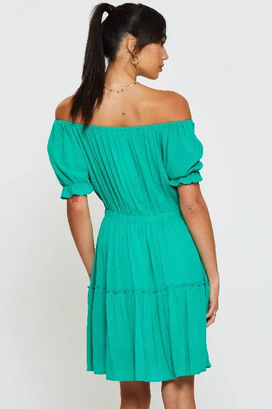 green-mini-dress-off-shoulder-linen-dd10906-31f4