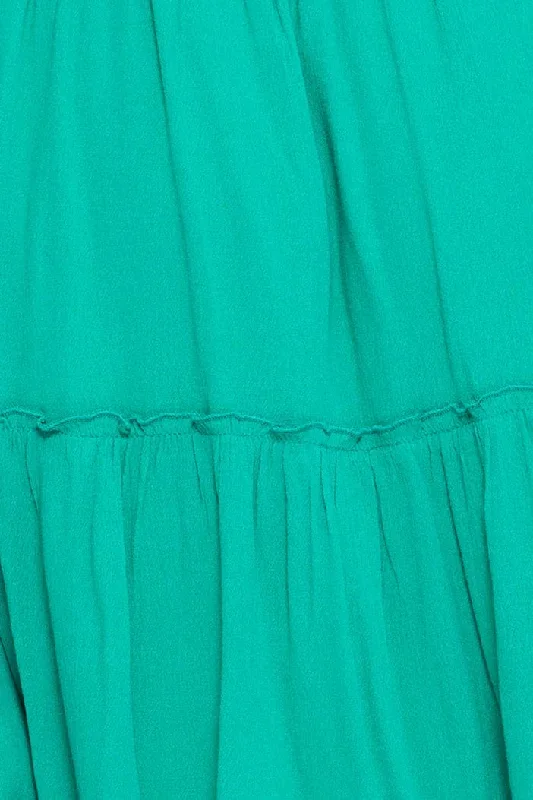 green-mini-dress-off-shoulder-linen-dd10906-31f4