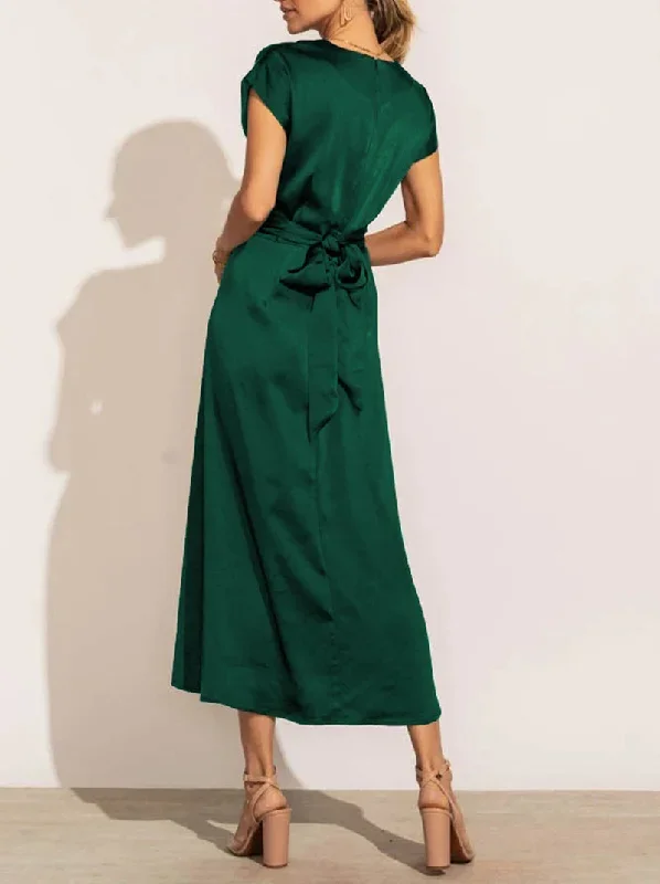 juliet-cross-sashes-solid-satin-o-neck-sleeveless-long-dress