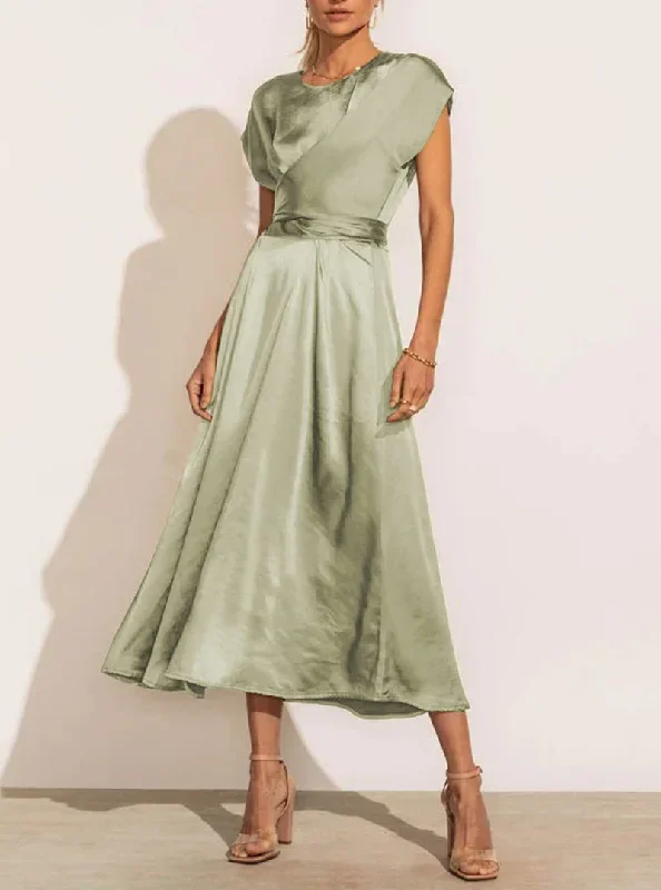 juliet-cross-sashes-solid-satin-o-neck-sleeveless-long-dress