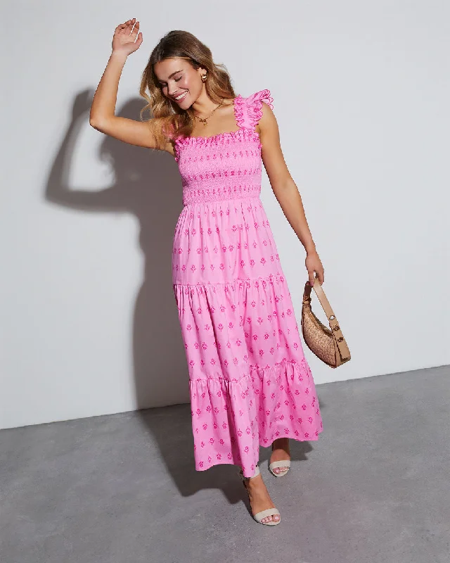 Junie Short Sleeve Maxi Dress