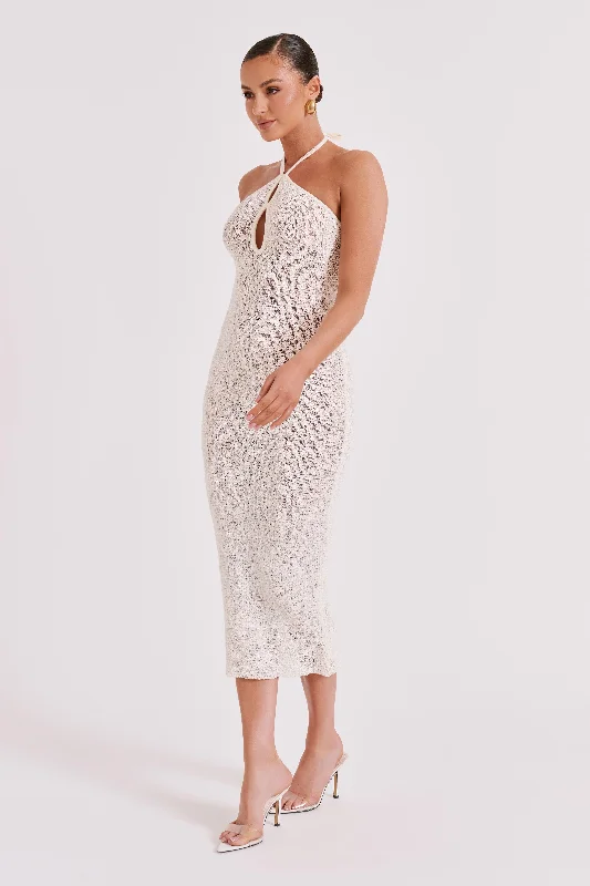 kahali-boucle-halter-midi-dress-cream