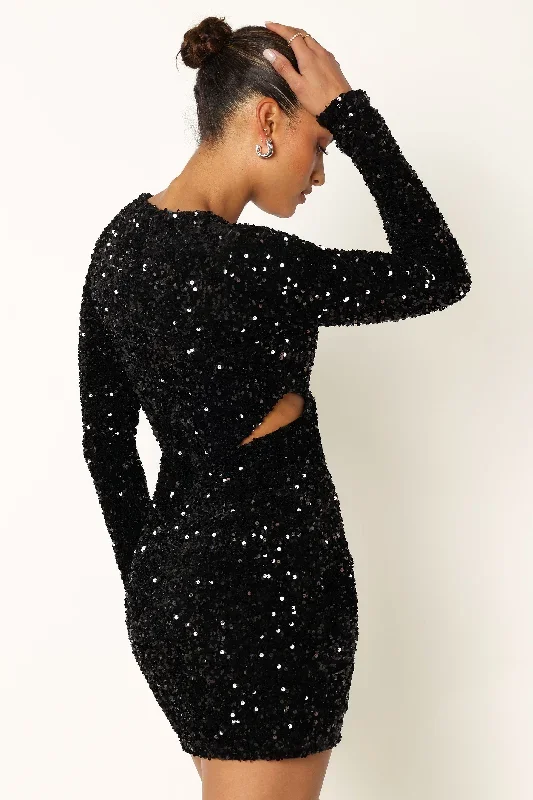 kelly-long-sleeve-sequin-mini-dress-black