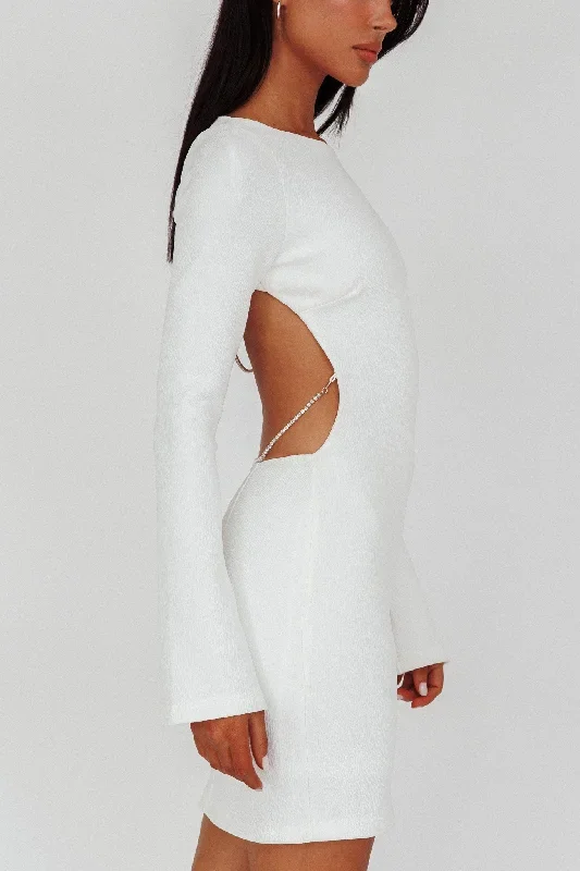 lakshmi-long-sleeve-open-back-mini-dress-white