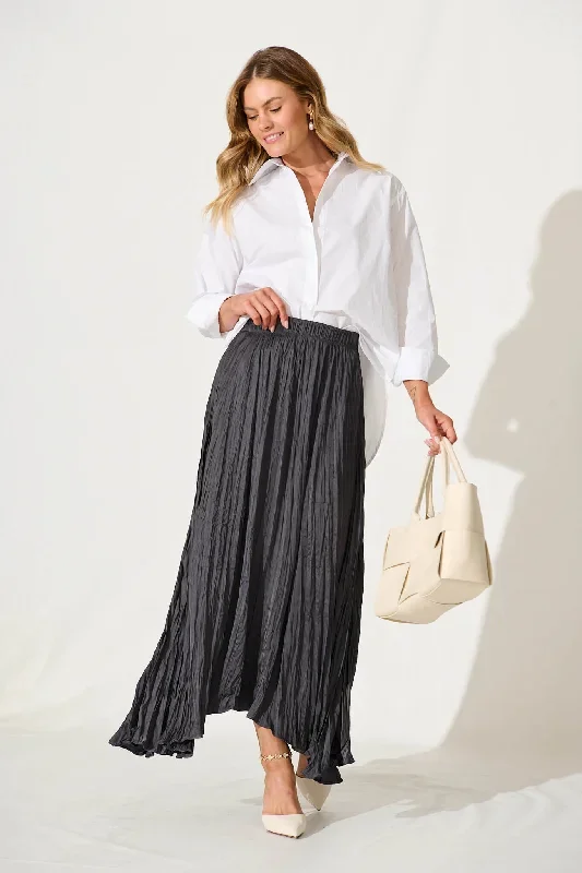 laylah-maxi-skirt-in-charcoal-crinkle-satin