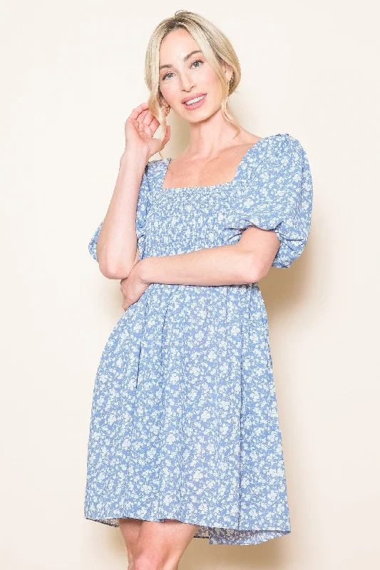 light-blue-floral-smocked-tie-back-maternity-dress