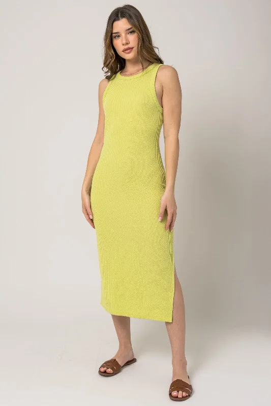 lime-sleeveless-ribbed-maternity-midi-dress-2