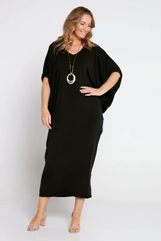 long-cocoon-dress-black