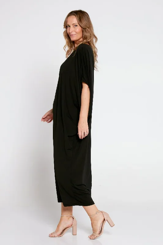 long-cocoon-dress-black