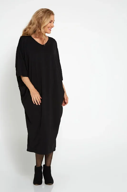 long-cocoon-dress-black