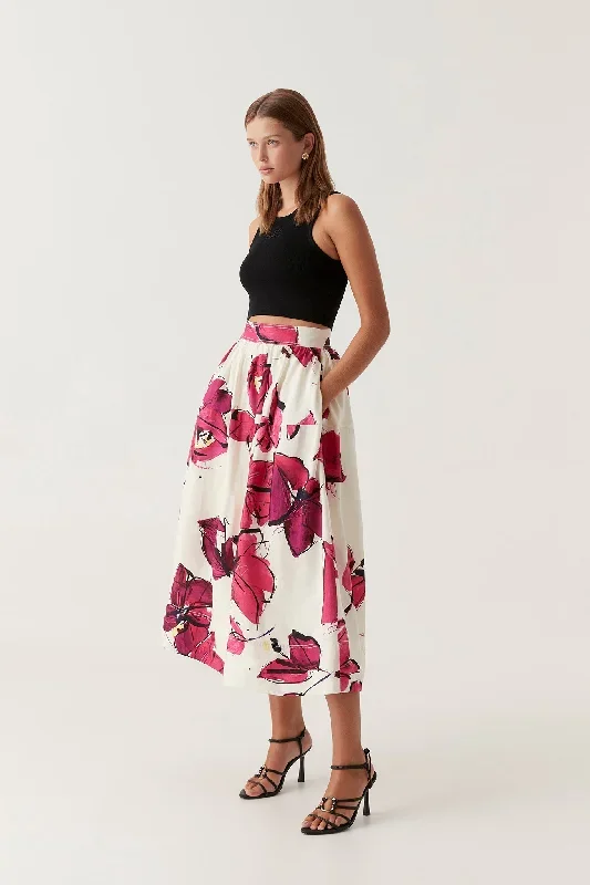 lottie-gathered-midi-skirt-falling-florals